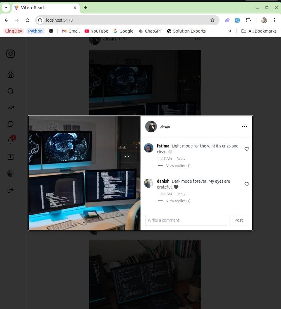 MERN Instagram Clone screenshot 3