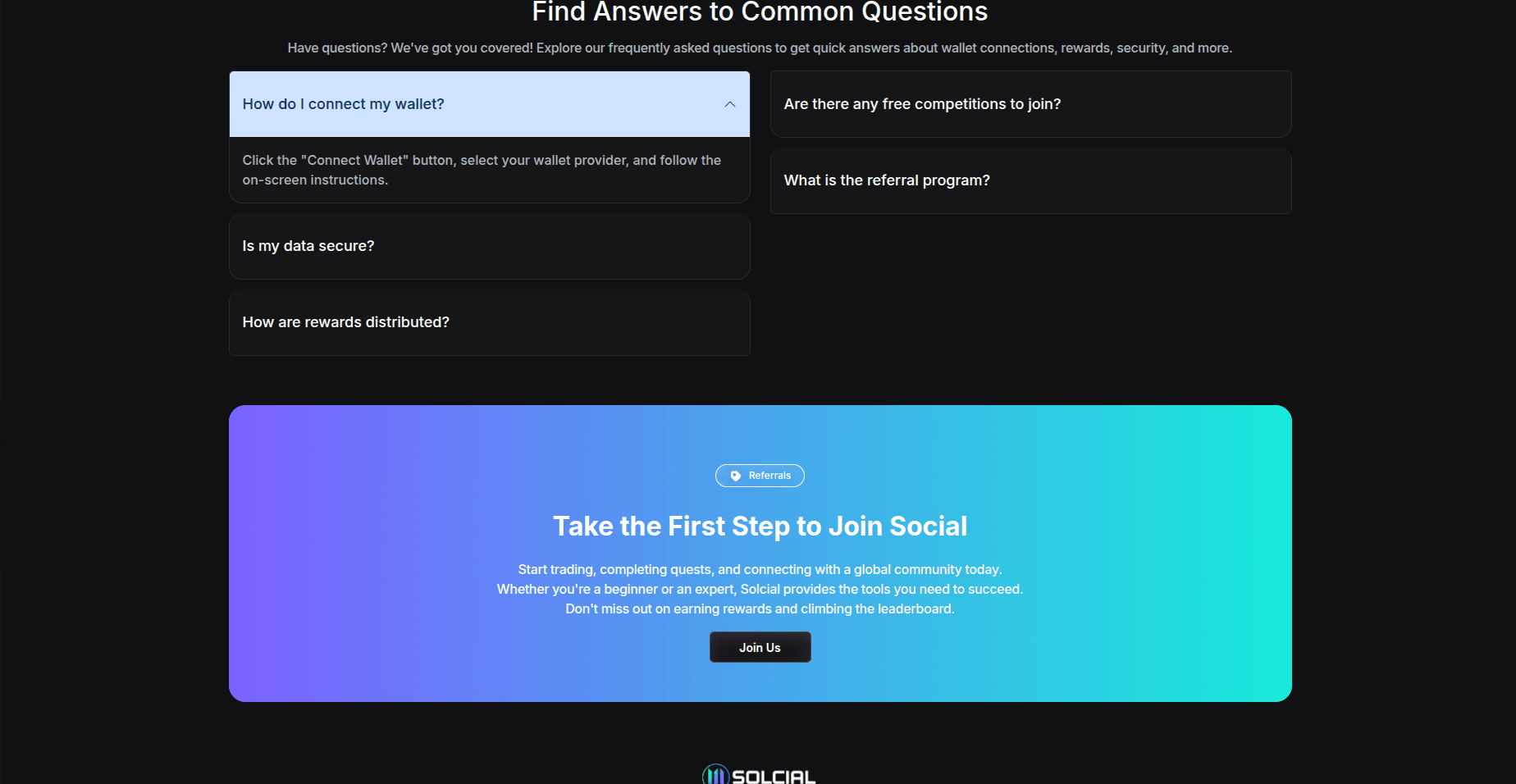 Solscial – Solana Blockchain Quest & Wallet Tracker screenshot 5