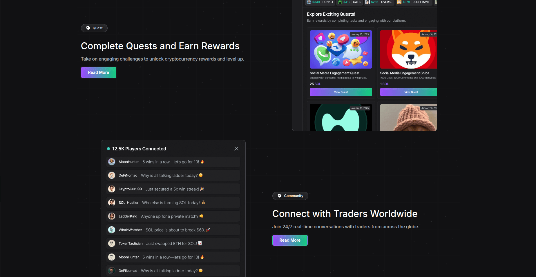 Solscial – Solana Blockchain Quest & Wallet Tracker screenshot 4